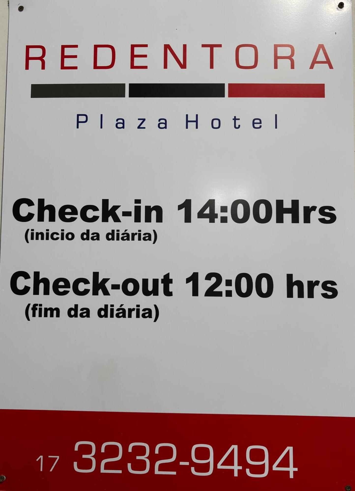 Hotel Redentora Plaza São José do Rio Preto Exterior foto